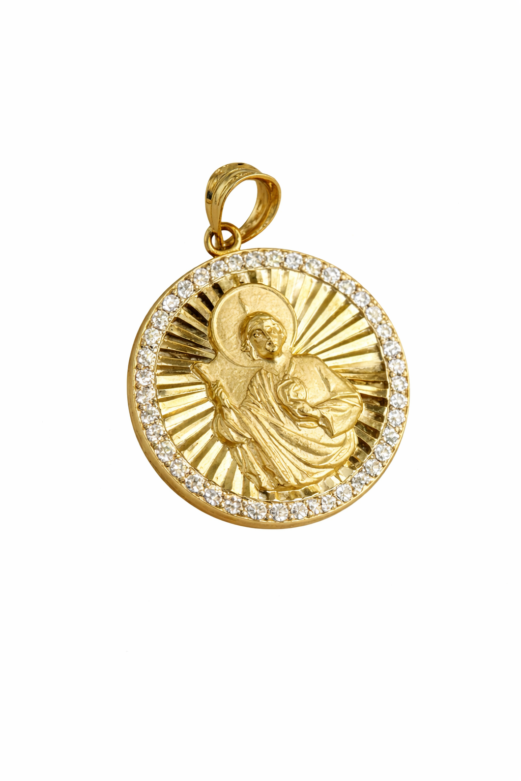 14K CRIST MEDAL