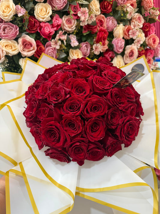 75 Roses Korean Paper Bouquet