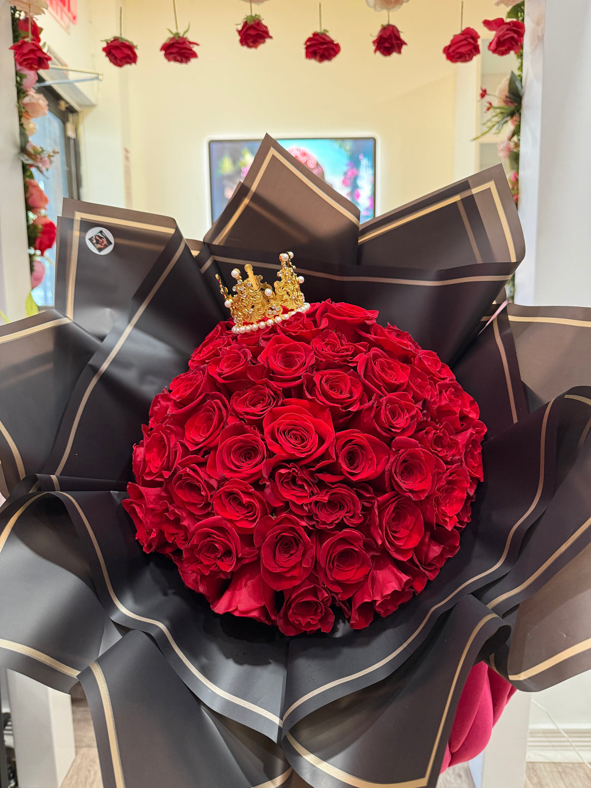 50 Roses Korean paper bouquet