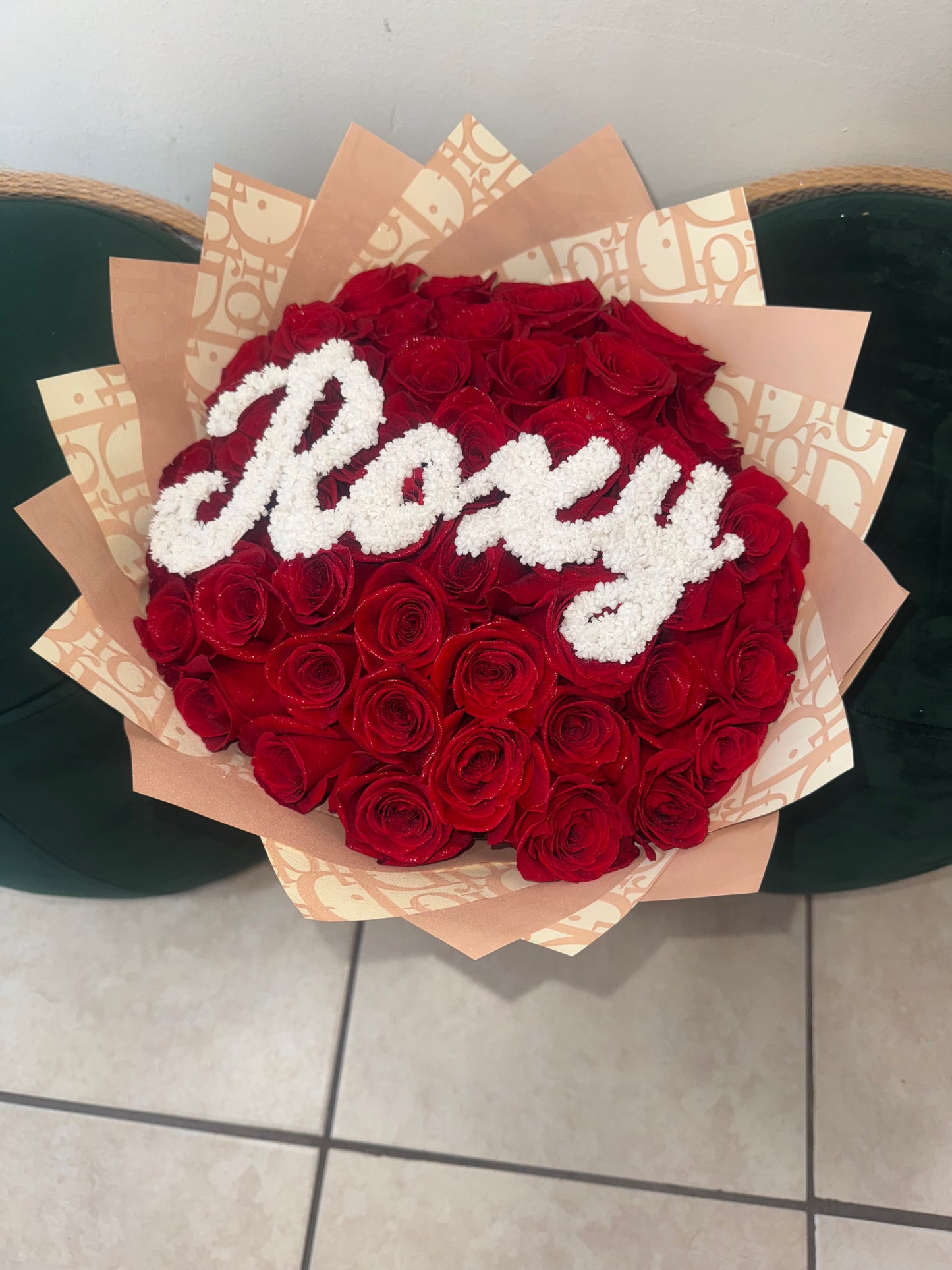 50 Roses Korean paper bouquet