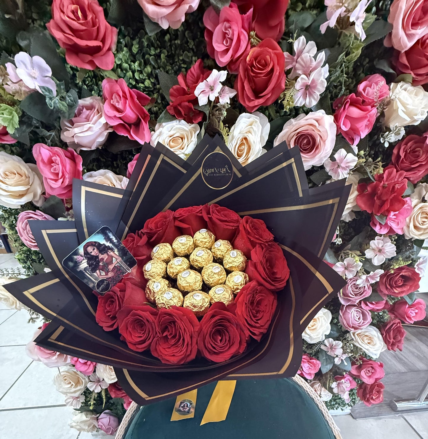 Roses & Ferrero Rocher Bouquet