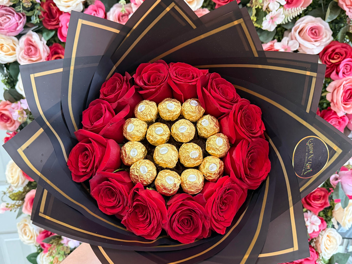 Roses & Ferrero Rocher Bouquet